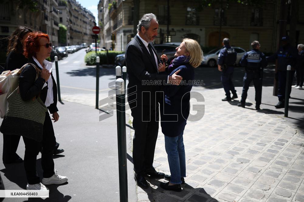 Daniel Bilalian Funeral - Neuilly-sur-Seine