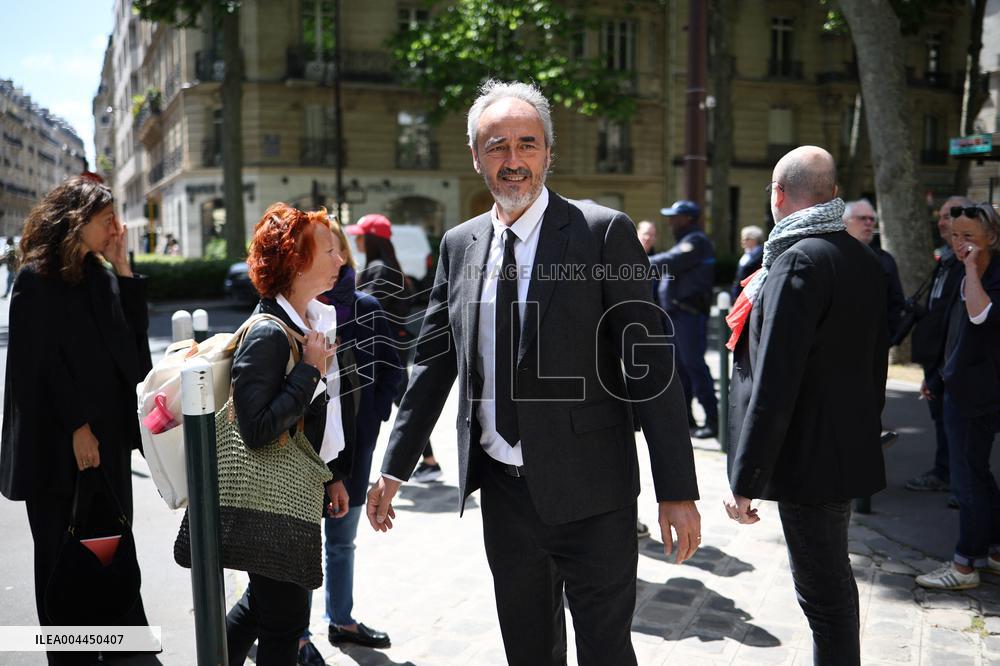 Daniel Bilalian Funeral - Neuilly-sur-Seine