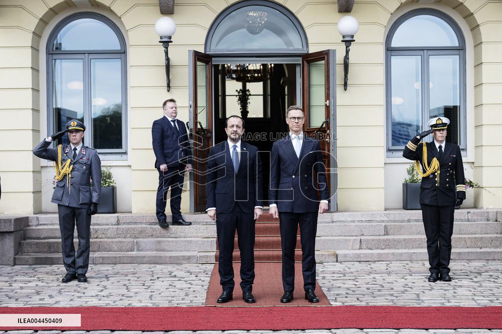President of Cyprus visiting Finland