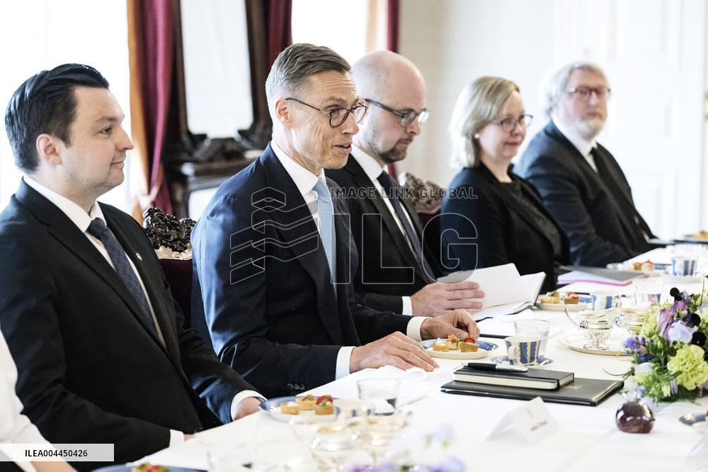 President of Cyprus visiting Finland