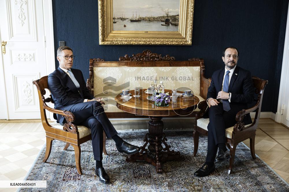 President of Cyprus visiting Finland
