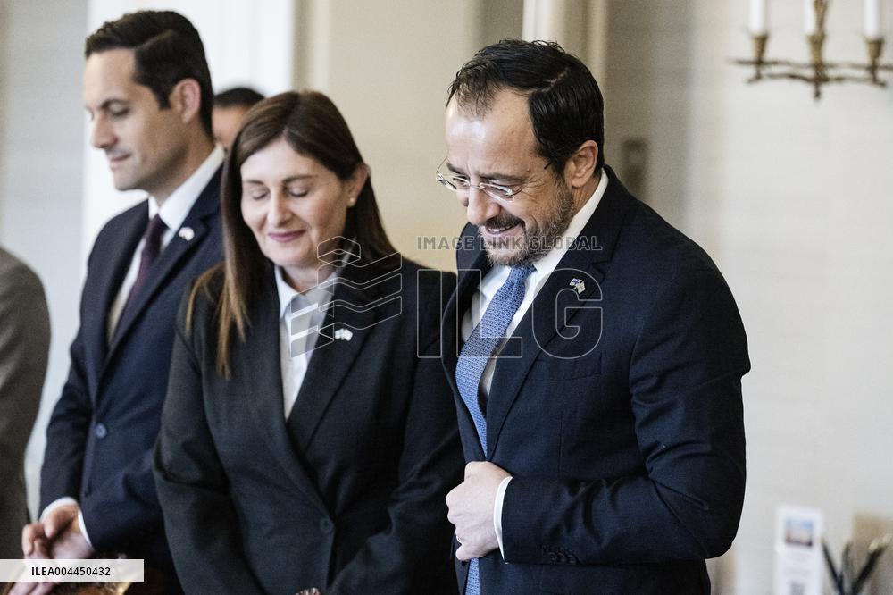 President of Cyprus visiting Finland