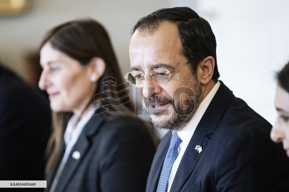 President of Cyprus visiting Finland