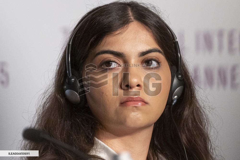 Cannes - Un Simple Accident Press Conference