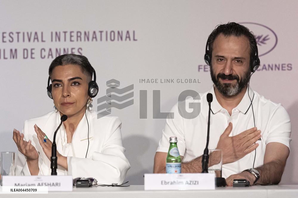 Cannes - Un Simple Accident Press Conference