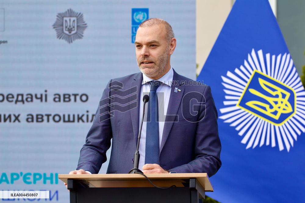 Official handover of adapted vehicles for inclusive driving schools in Kyiv