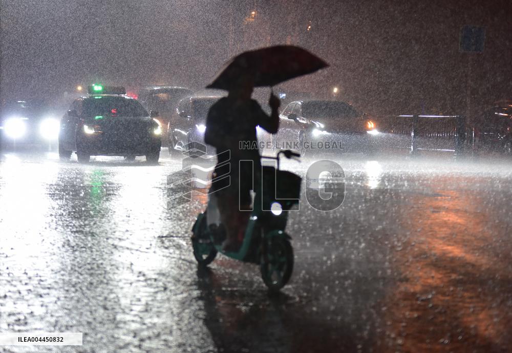 CCTV Issued Rainstorm Yellow Alert