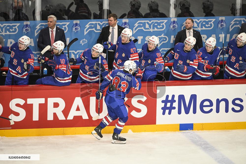 ICE HOCKEY WC USA-FINLAND