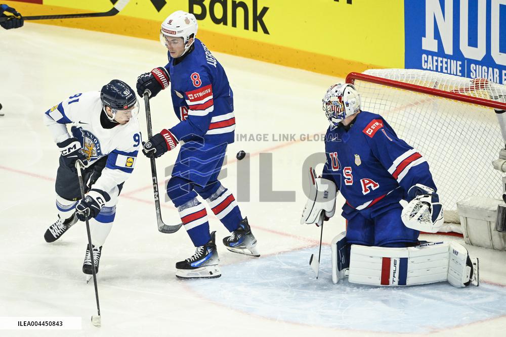 ICE HOCKEY WC USA-FINLAND
