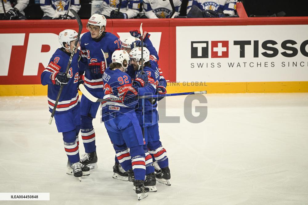 ICE HOCKEY WC USA-FINLAND