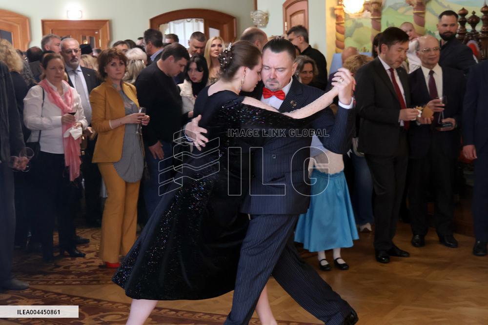 Tango of Freedom cultural event on 215th anniversary of Argentine May Revolution held in Kyiv