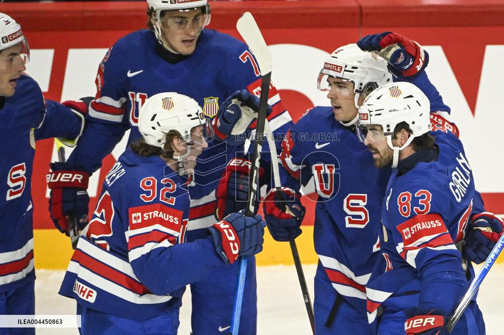 ICE HOCKEY WC USA-FINLAND
