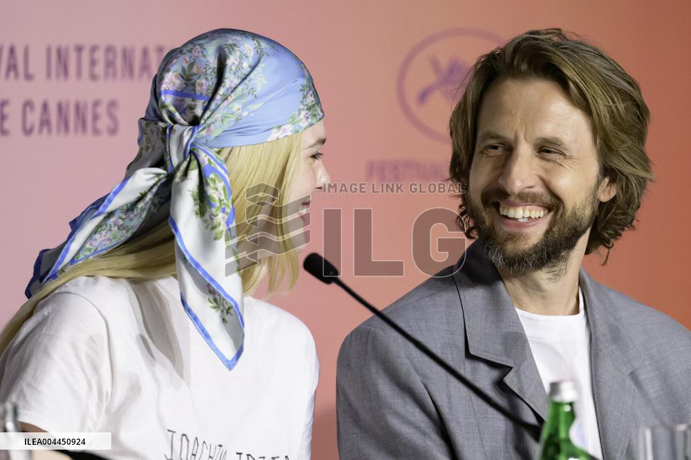 Cannes Sentimental Value Press Conference NG