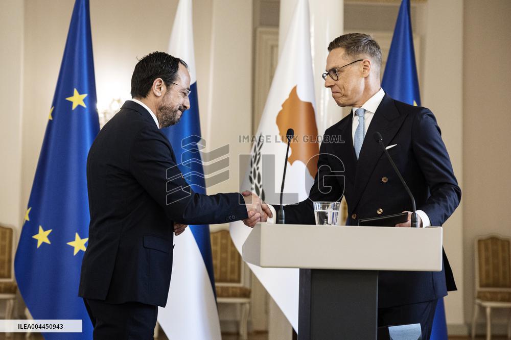 President of Cyprus visiting Finland