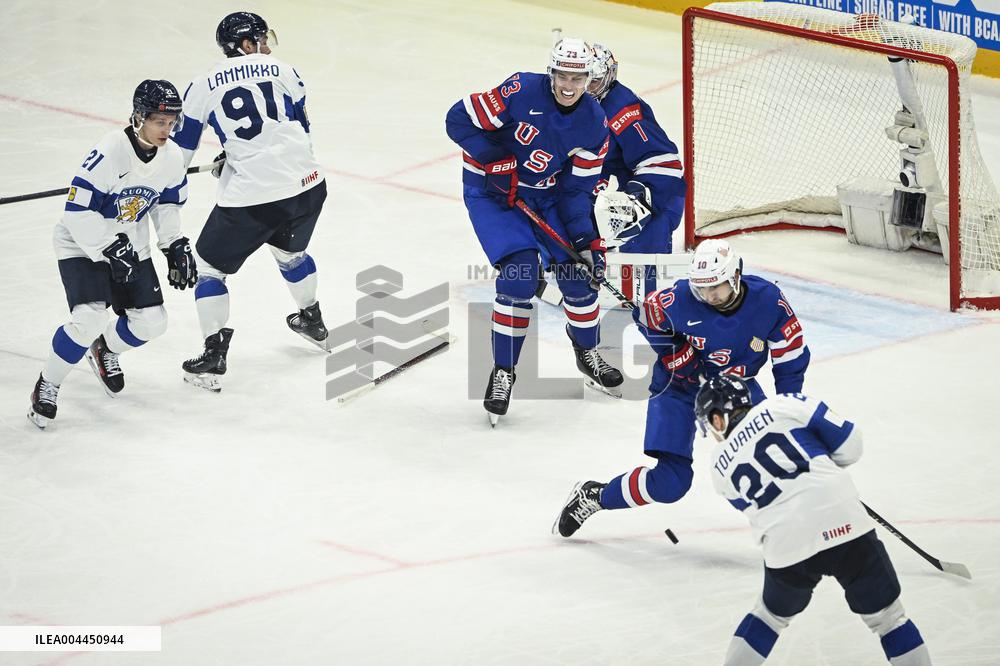 ICE HOCKEY WC USA-FINLAND