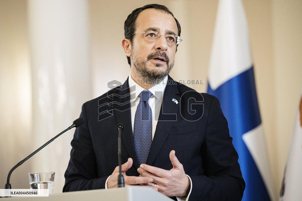 President of Cyprus visiting Finland