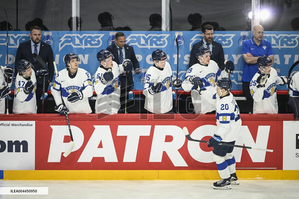 ICE HOCKEY WC USA-FINLAND