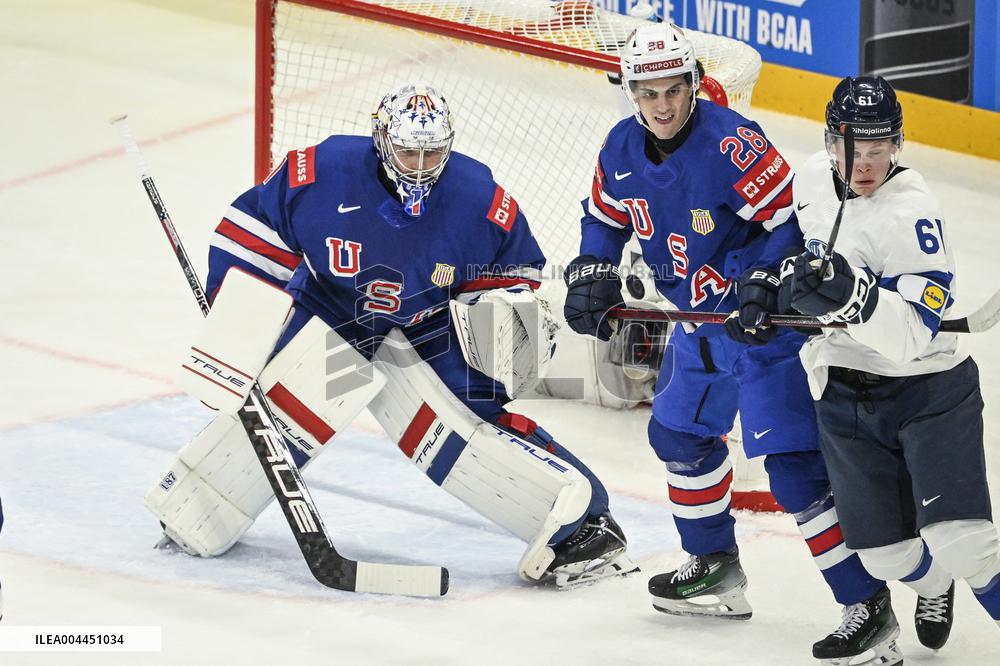 ICE HOCKEY WC USA-FINLAND