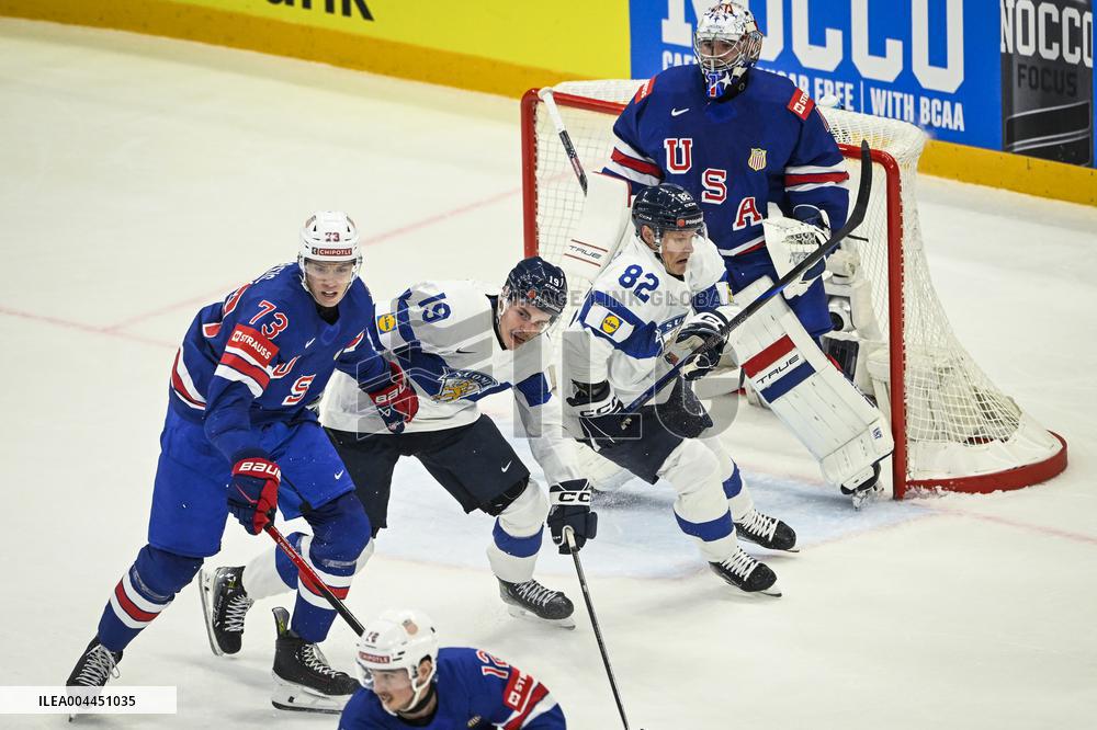 ICE HOCKEY WC USA-FINLAND