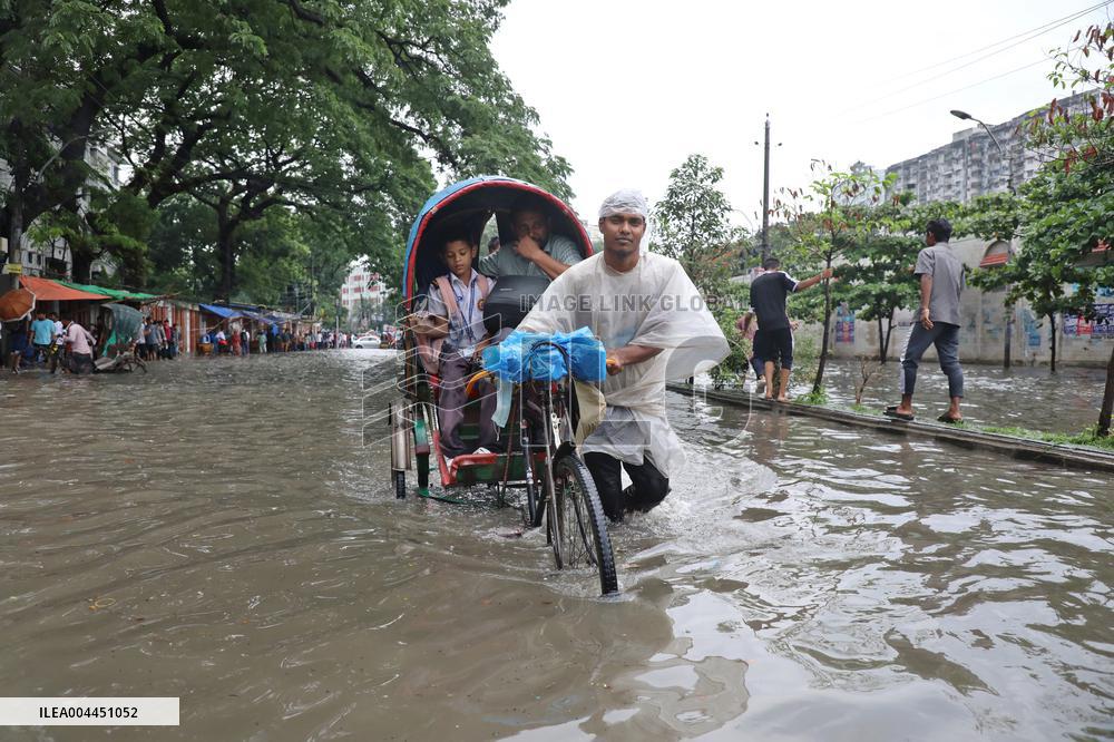 Heavy Monsoon Rainfalls - Dhaka