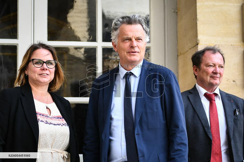 Meetings between PM Francois Bayrou and party leaders in Paris - FA
