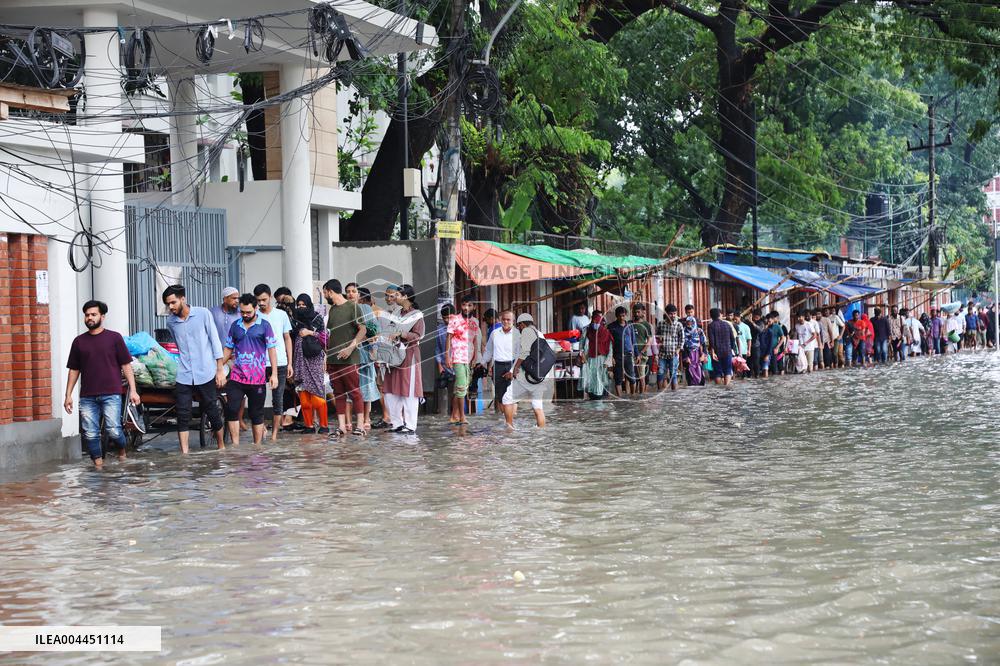 Heavy Monsoon Rainfalls - Dhaka