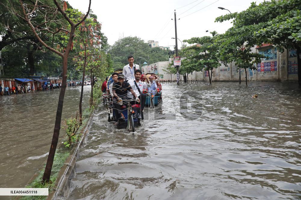 Heavy Monsoon Rainfalls - Dhaka