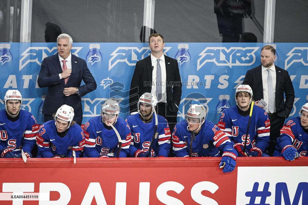 ICE HOCKEY WC USA-FINLAND