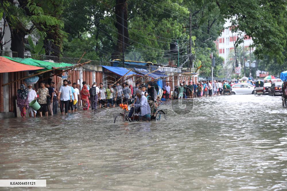Heavy Monsoon Rainfalls - Dhaka