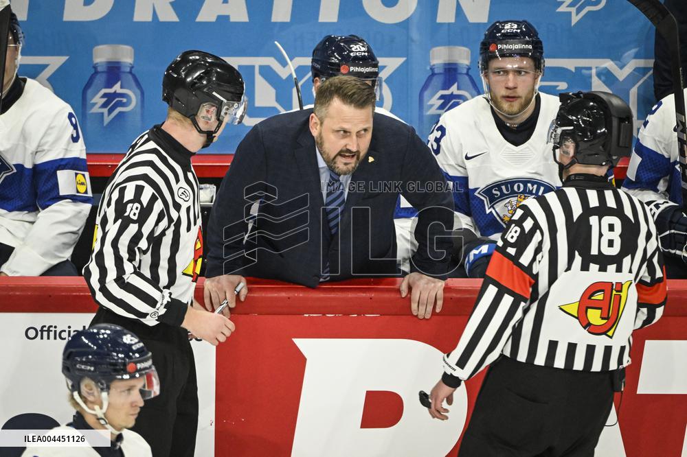 ICE HOCKEY WC USA-FINLAND