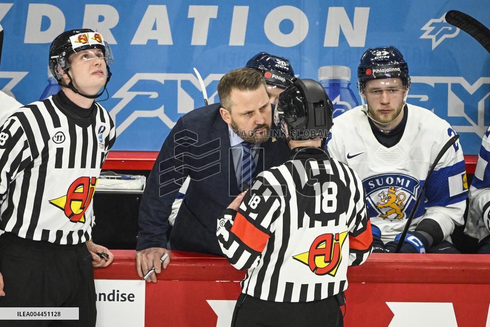 ICE HOCKEY WC USA-FINLAND