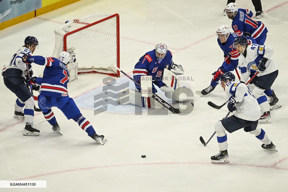 ICE HOCKEY WC USA-FINLAND