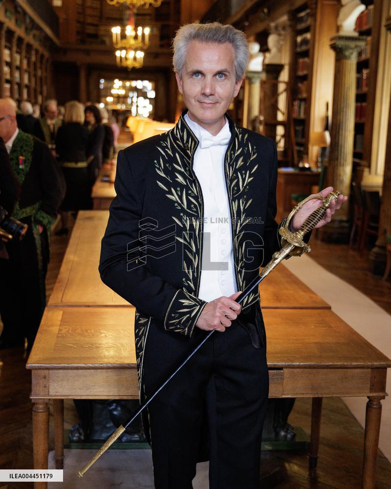 Raphael Gaillard Inducted Into The Academie Francaise - Paris