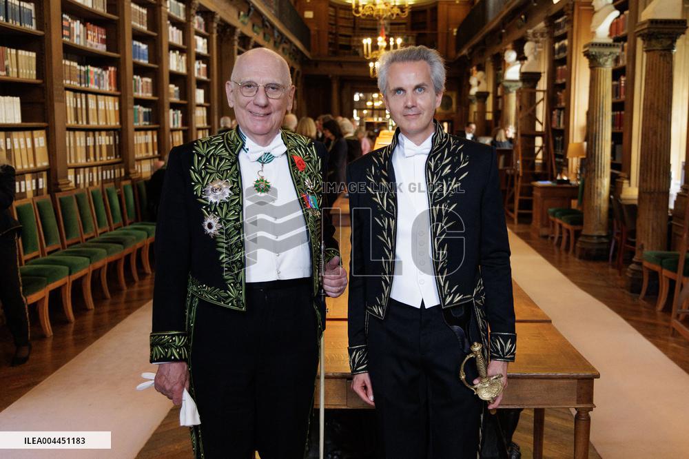 Raphael Gaillard Inducted Into The Academie Francaise - Paris