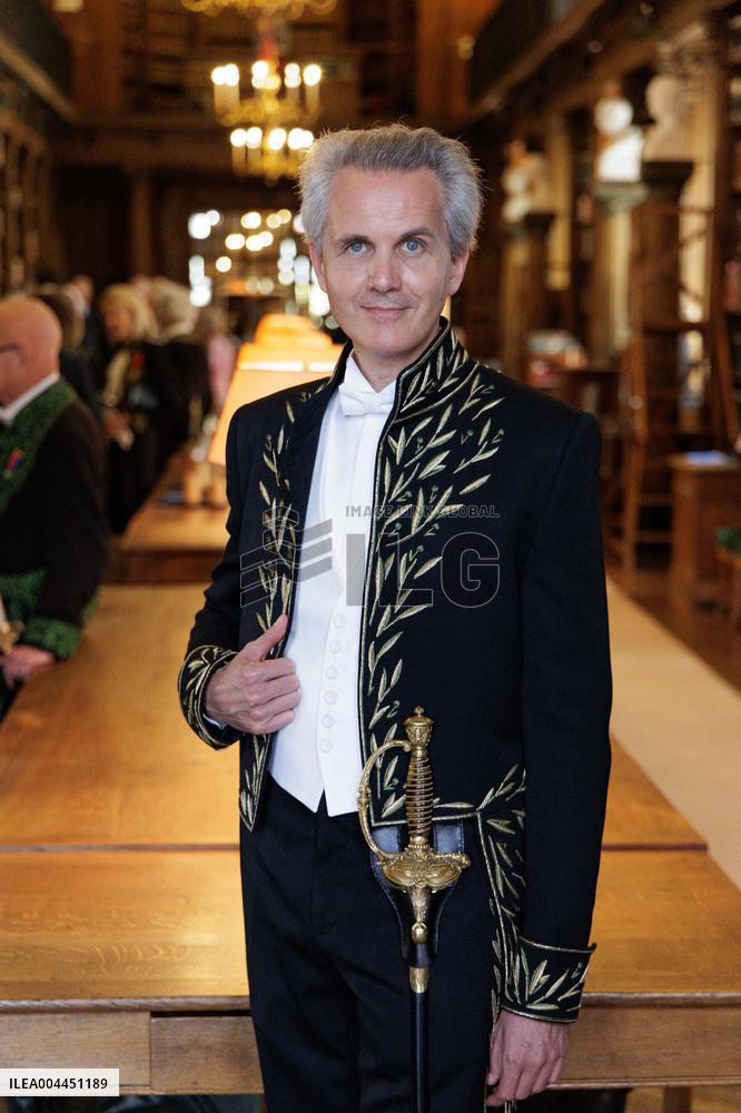 Raphael Gaillard Inducted Into The Academie Francaise - Paris