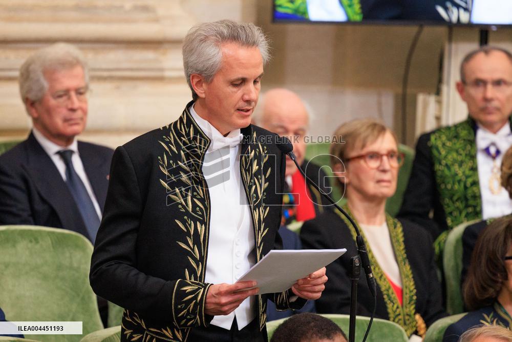 Raphael Gaillard Inducted Into The Academie Francaise - Paris
