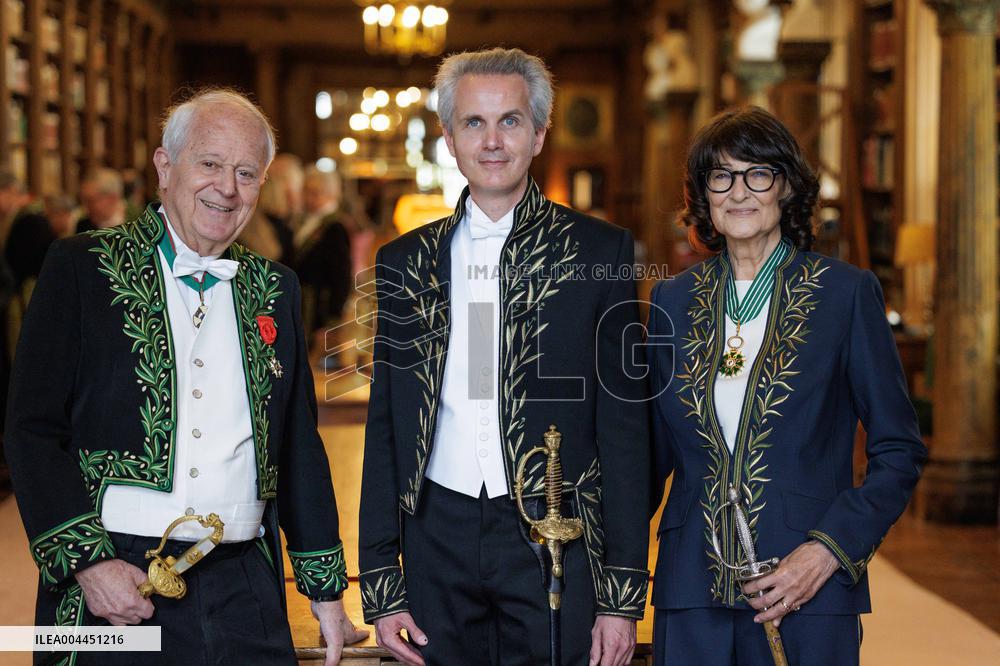 Raphael Gaillard Inducted Into The Academie Francaise - Paris