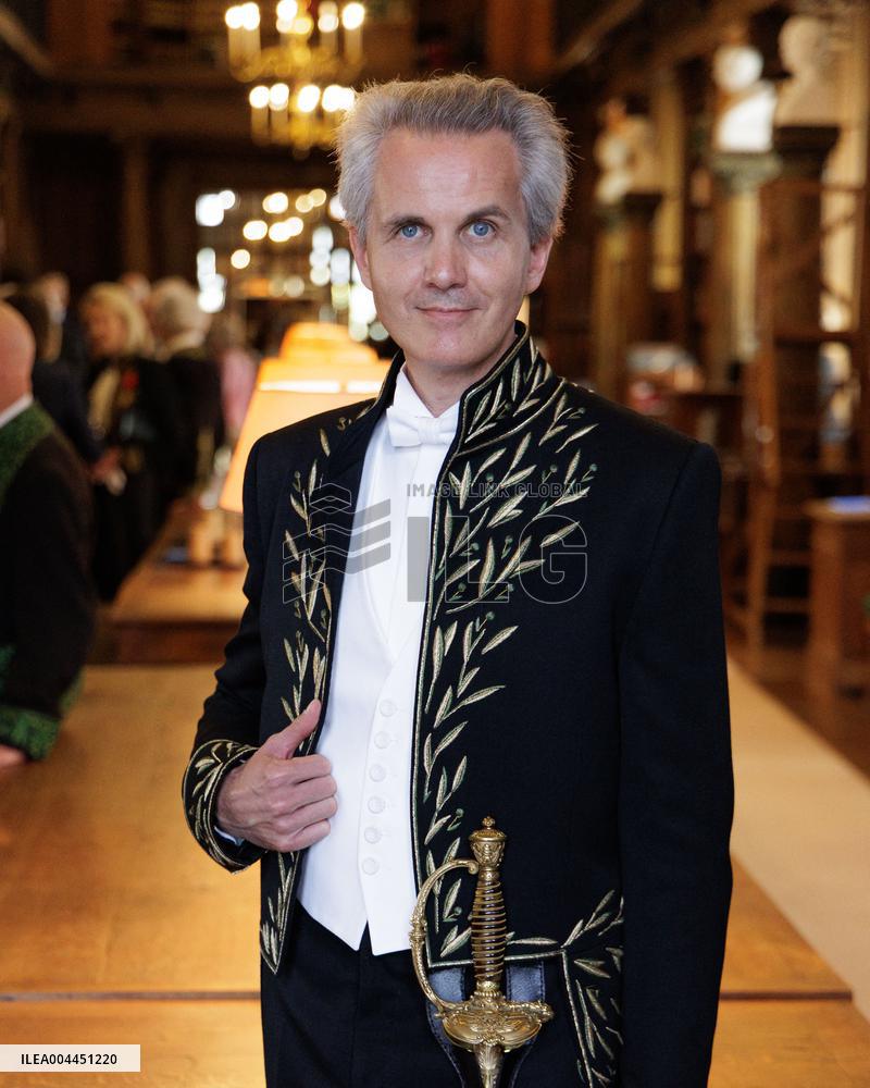 Raphael Gaillard Inducted Into The Academie Francaise - Paris