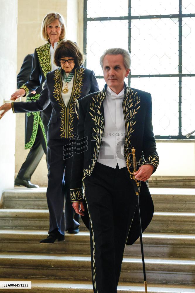 Raphael Gaillard Inducted Into The Academie Francaise - Paris