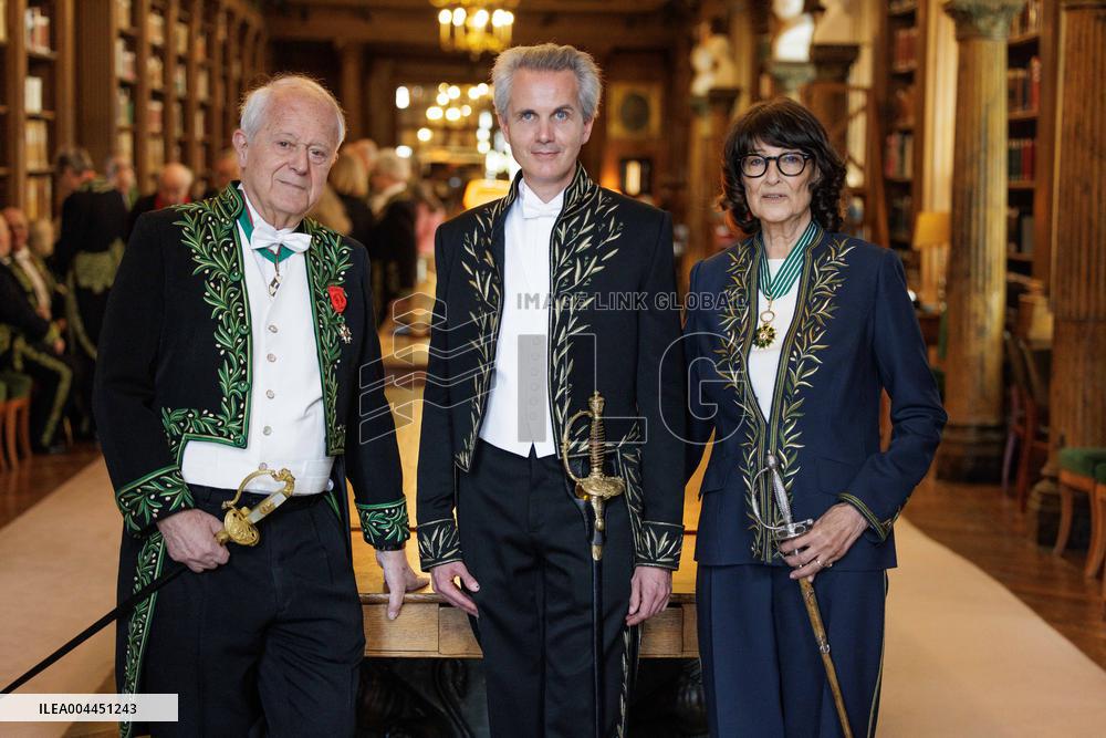 Raphael Gaillard Inducted Into The Academie Francaise - Paris