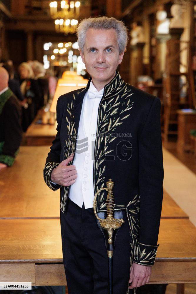 Raphael Gaillard Inducted Into The Academie Francaise - Paris