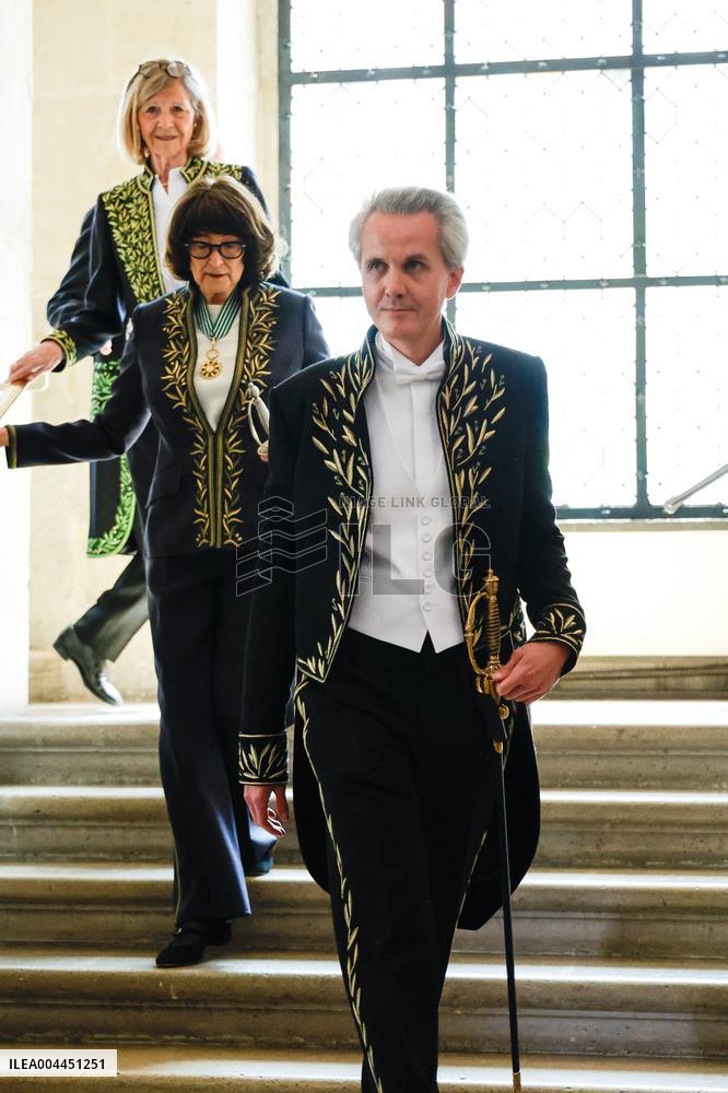 Raphael Gaillard Inducted Into The Academie Francaise - Paris