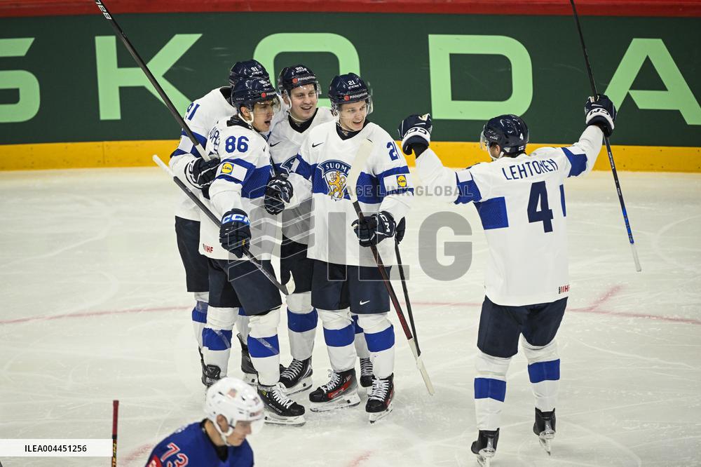 ICE HOCKEY WC USA-FINLAND