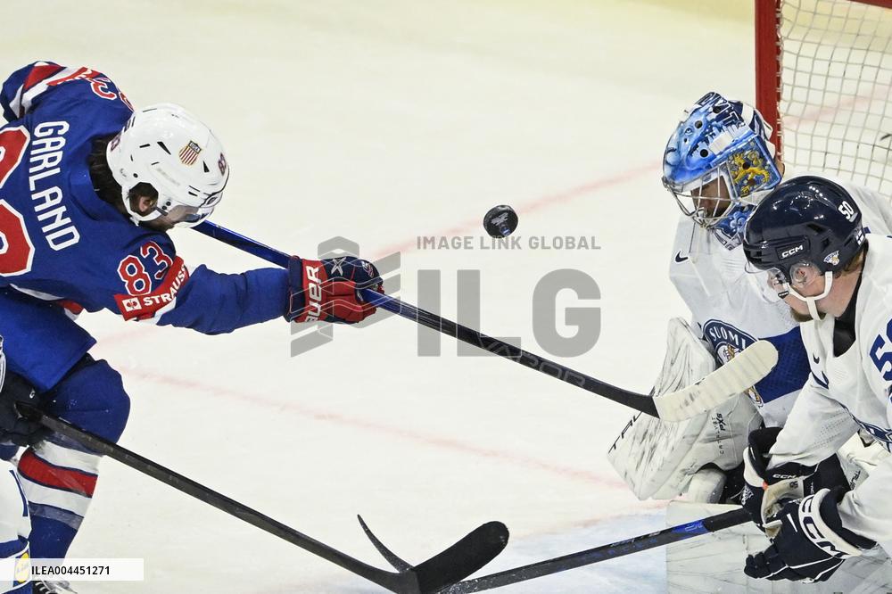 ICE HOCKEY WC USA-FINLAND