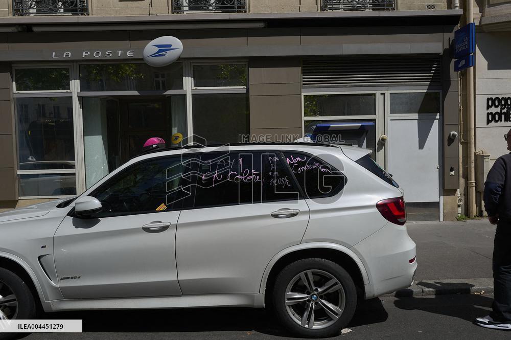 Demonstration By Taxi Drivers - Paris