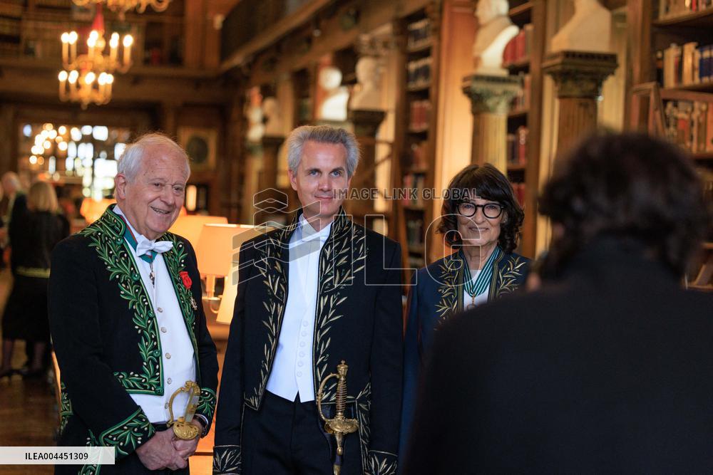 Raphael Gaillard Inducted Into The Academie Francaise - Paris