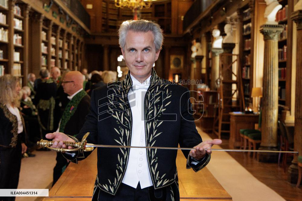 Raphael Gaillard Inducted Into The Academie Francaise - Paris