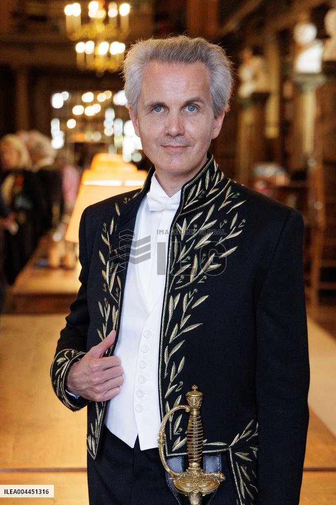 Raphael Gaillard Inducted Into The Academie Francaise - Paris