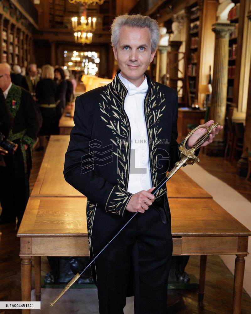 Raphael Gaillard Inducted Into The Academie Francaise - Paris