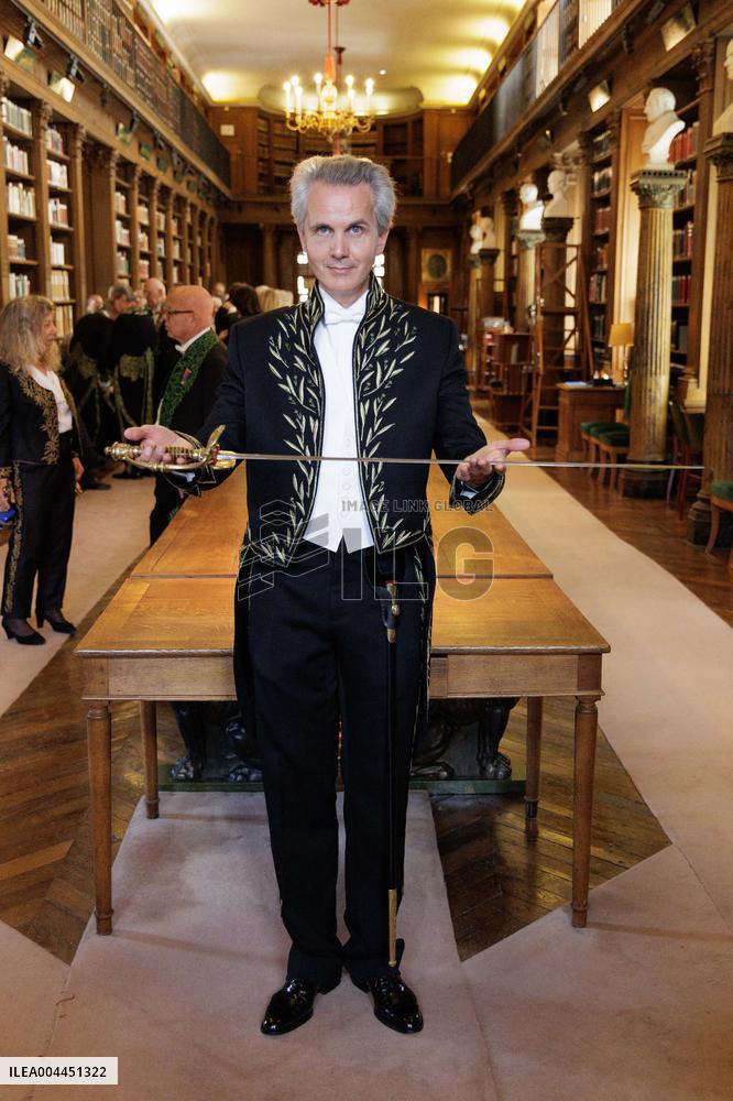 Raphael Gaillard Inducted Into The Academie Francaise - Paris